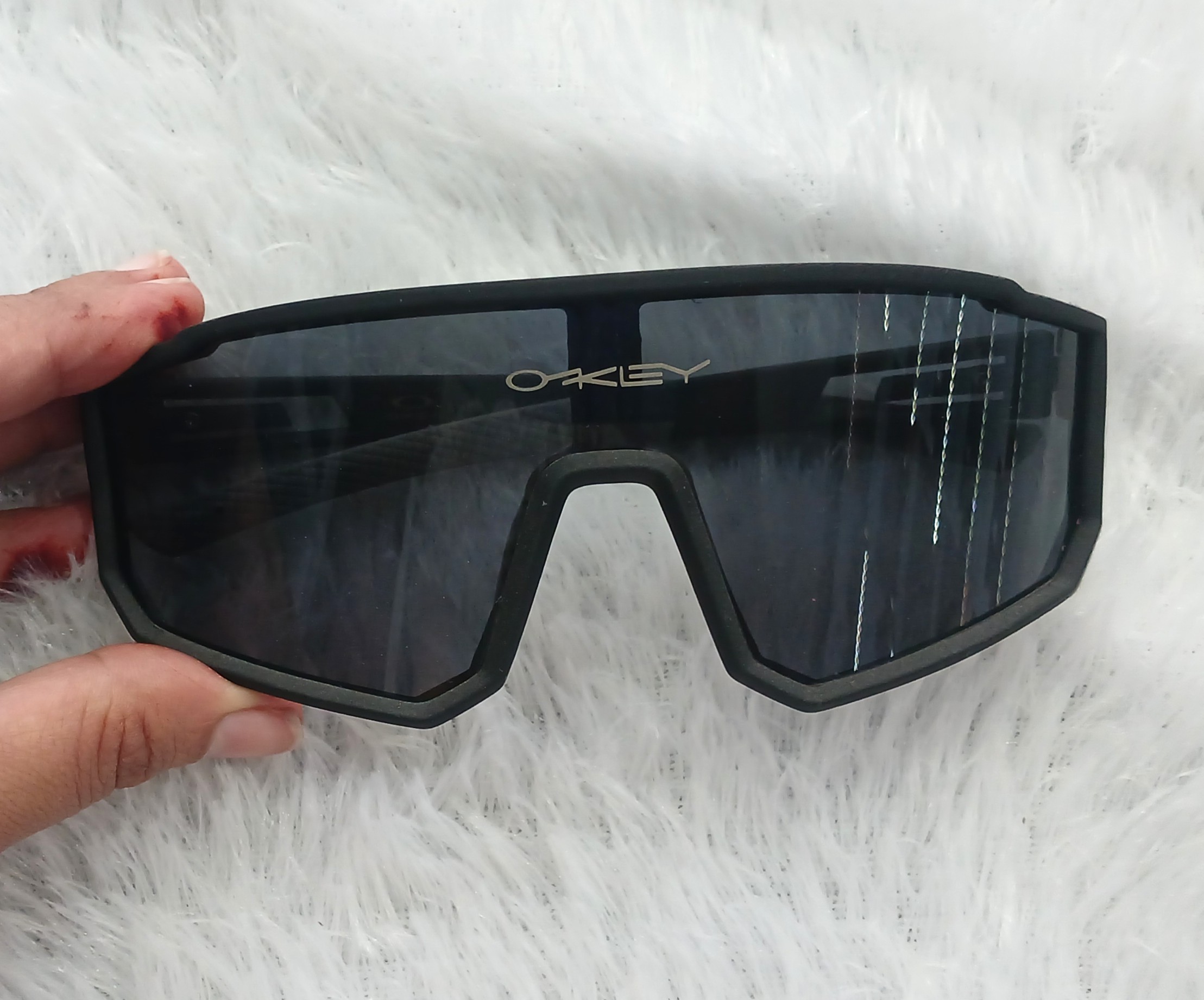 Half Rim Sport Wrap Matte Black